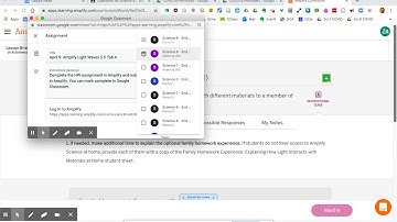 Amplify & Google Classroom