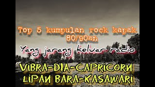 koleksi top 5 kumpulan rock kapak 80/90an||yang jarang keluar radio