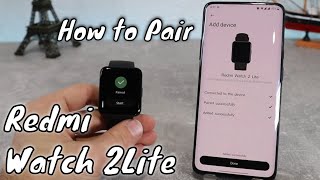 How to pair Redmi Watch 2 Lite to phone with Xiaomi Wear Android app screenshot 5