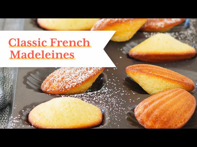 Classic Madeleine Cookies - superman cooks