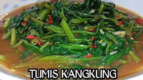 CARA TUMIS KANGKUNG TETAP HIJAU ENAK, MUDAH || TUMIS KANGKUNG ALA RESTORAN