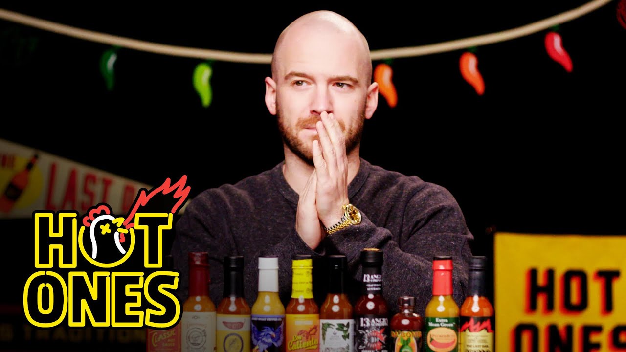 How 's 'Hot Ones' host Sean Evans realized hot sauce was