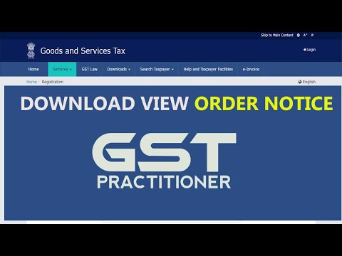 How to View or Download GST Query | Order Notice 2021