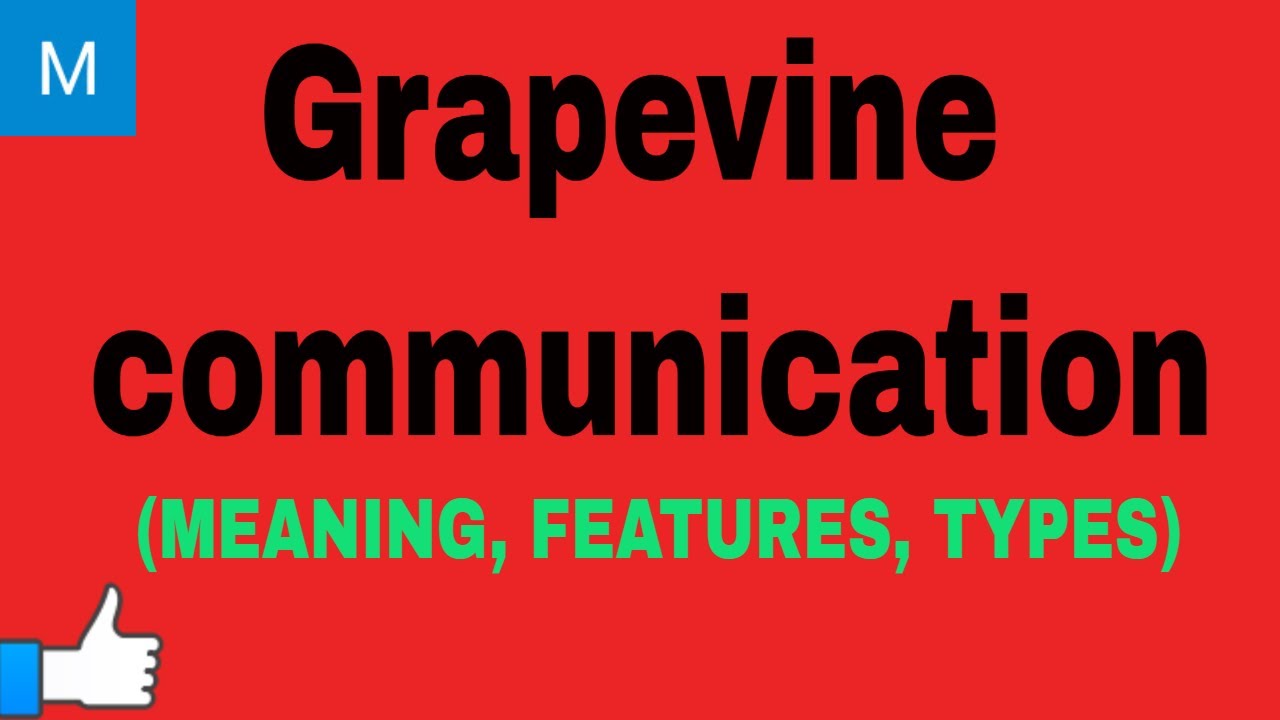 grapevine communication definition