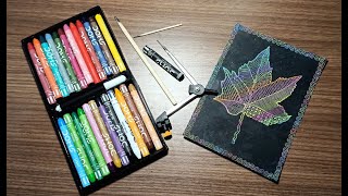 Career Overview Crayon etching art | Crayon etching art technique | Scratch art | Crayon etching