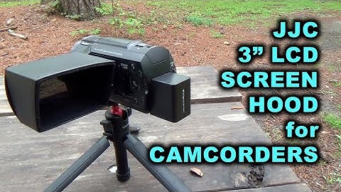 JJC 3" Screen Hood for Camcorders - Review