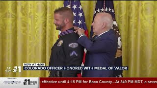 Colorado corporal awarded Medal of Valor for saving fellow officer during shooting