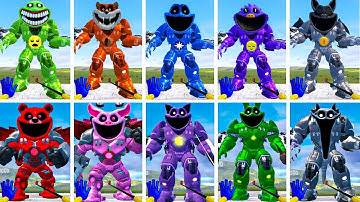 NEW EVOLUTION OF ALL MECHA TITAN VS ALL SMILING CRITTERS POPPY PLAYTIME CHAPTER 3 In Garry