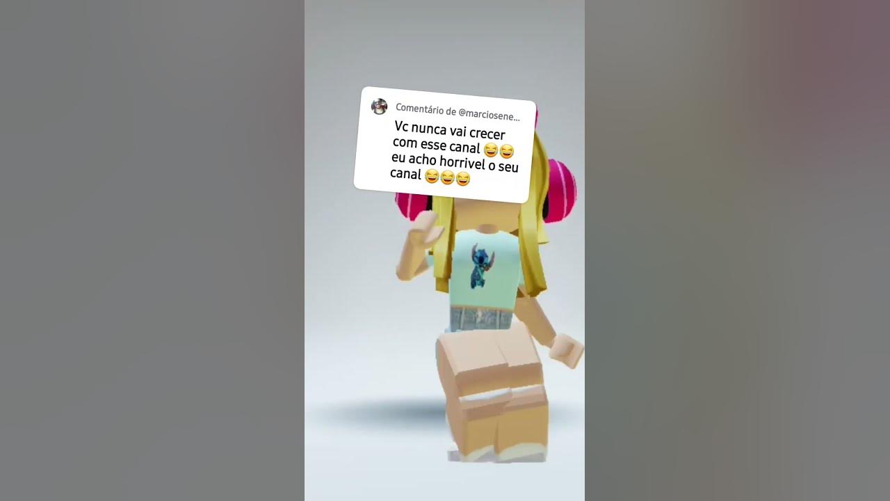 os povo tá com muita inveja no Roblox aí agr mim denunciaram 😫😫😫