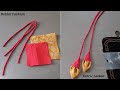 Fabric latkan making for blouse design | Simple and easy method of making fabric latkan