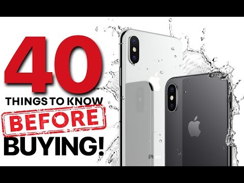 iPhone X & 8 - 40 Things Before Buying!