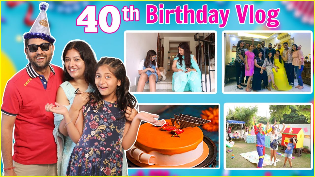 40th HUBBY Birthday Vlog | A Day In My Life | CookWithNisha | Cook With Nisha