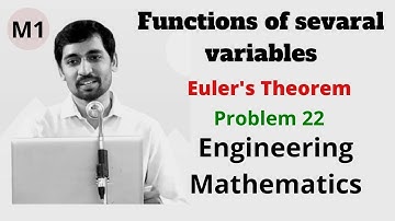 Functions in several variables | Partial derivatives | Euler