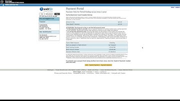 How to Make an Electronic Check Payment in Webfile [Official]