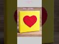 letest easy heart tissue paper texture art _ #tissue #pepar #penting _ #diy craft ideas #shortvideo