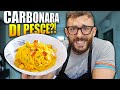 PREPARO LA VERA CARBONARA DI PESCE!! - Top o Flop?!
