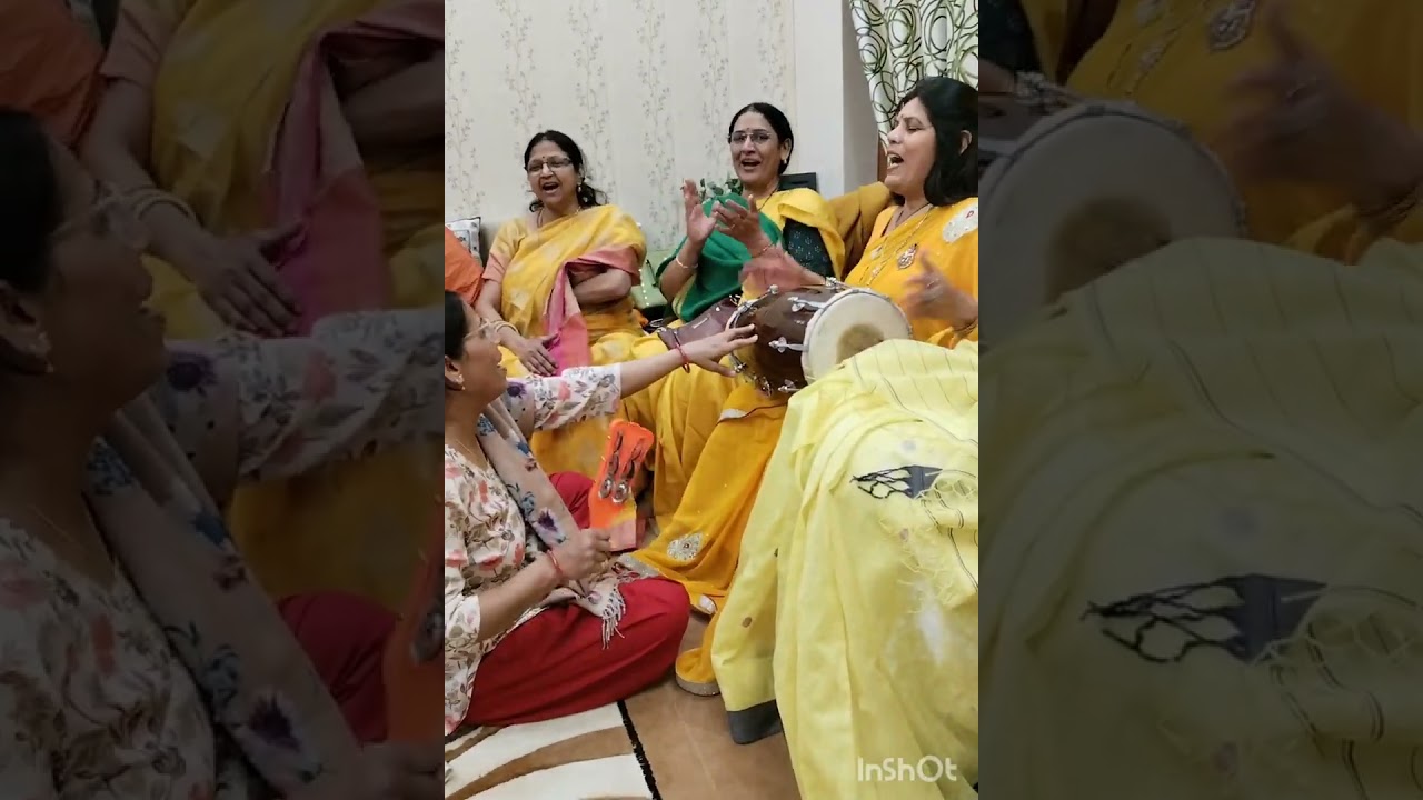 Ladies sangeet#Banna banni lokgeet#Raat ke Barah Baje chauk mein hullad mache
