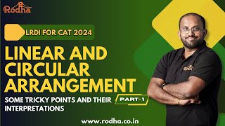 Linear and Cicular Arrangement  I for CAT 2021 I Logical Reasoning Preparation I Basic to Advance