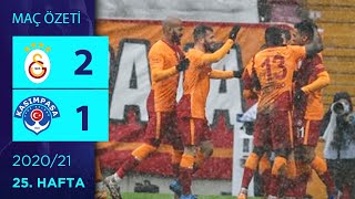 ÖZET: Galatasaray 2-1 Kasımpaşa | 25. Hafta - 2020/21