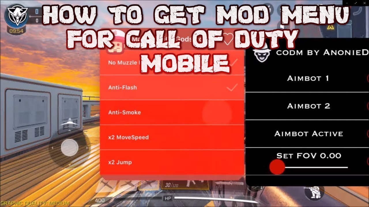 How to hack call of duty mobile with cydia insane mod menu(NOT RESPONSIBLE  FOR ANY BAN!) - 