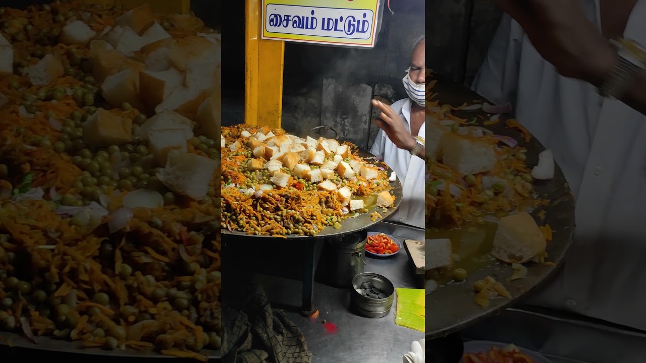 Salem Famous Bun Masala By 75 Years Old Young Man 