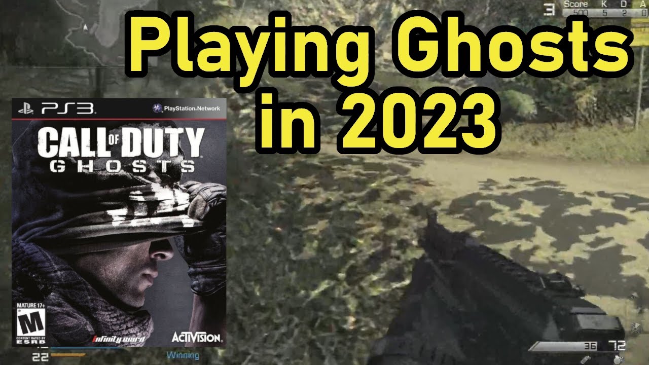 Playing Call of Duty Ghosts Online in 2023 on Playstation 3 - YouTube