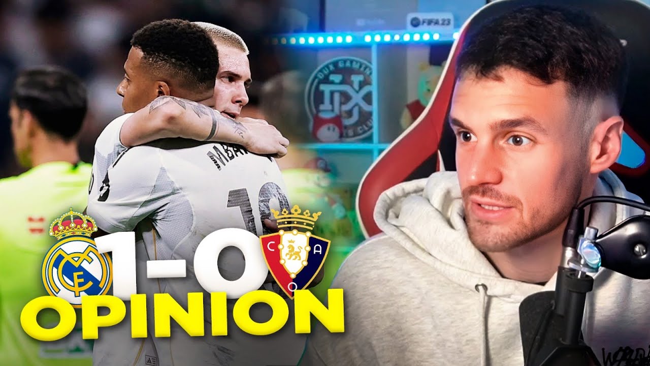 EL REAL MADRID GANA EL PRIMER PARTIDO DE LIGA - YouTube