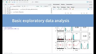 Basic exploratory data analysis