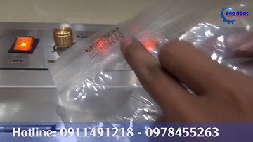 ★Review và hướng dẫn sử dụng Máy hàn miệng túi liên tục có indate SFR 980