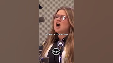 Thumbnail of Kelly Clarkson sings Ariana's song 👀 #jimmyfallon#arianagrande#shorts#funny