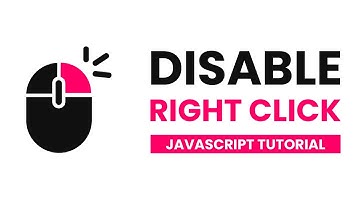 Disable Right Click With Vanilla Javascipt