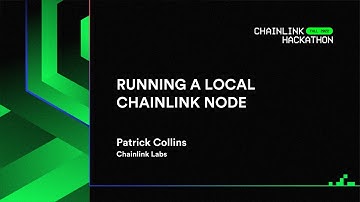 Running a Local Chainlink Node