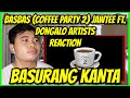 Basbas coffee party 2 jawtee ft dongalo artists reaction  jayem gaming