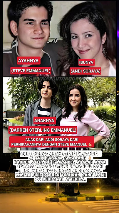 Wow! Wajah Bule Darren, Anak Steve Emmanuel & Andi Soraya, Bikin Pangling😍‼️ #fyp #shortvideo