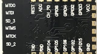 Running an ESP8266 ESP-12E module in minimum configuration (As obtained from Banggood)