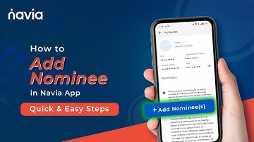 How to add Nominee to your Demat account | Navia App