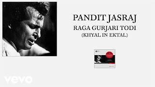 Pt. Jasraj - Raga Gurjari Todi (Khyal in Ektal (Pseudo Video))