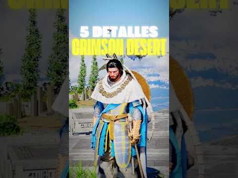 5 Detalles CRIMSON DESERT 🐺🗡️ #crimsondesert #videojuegos #blackdesert #rpg #3djuegos