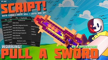 [Script🔪] Pull a Sword Script 🔥 No Linkvertise! Auto Win / Auto Click -🔥PC & Mobile! - (2024)