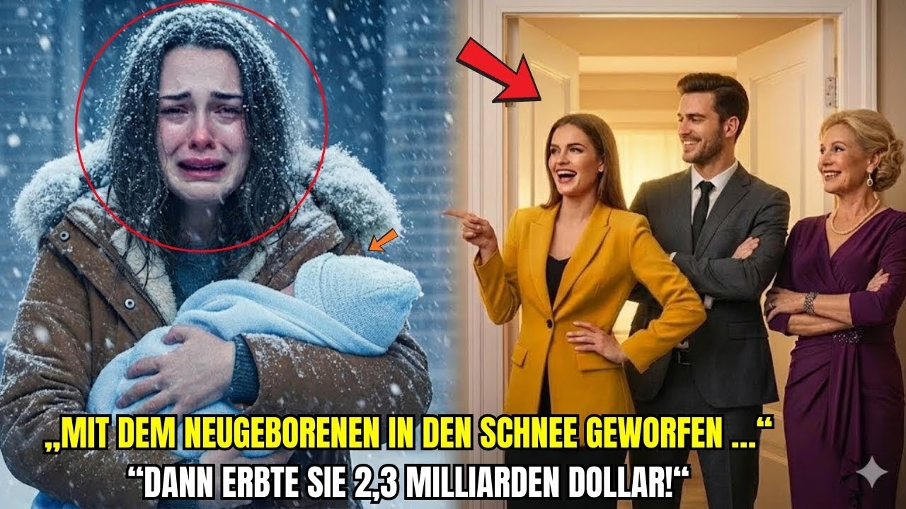 Ohne zu wissen, dass seine Frau gerade ein milliardenschweres Imperium geerbt hatte, warfen ihre ...