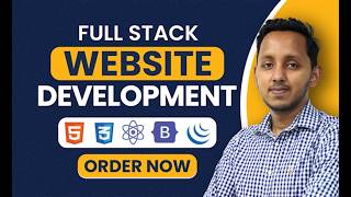 I will do website development as full stack web developer, PHP laravel HTML CSS react