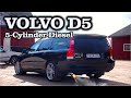 Volvo D5 5-Cylinder Turbo Diesel Sounds 🔊