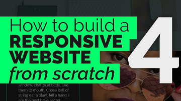How to Create a Responsive Website from Scratch - Part 4: Building a Responsive Portfolio Section