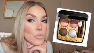 Trying the Chanel Fall 2023 Byzance Eyeshadow | Parure