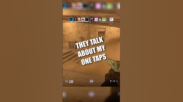 THEY TALK ABOUT MY ONE TAPS🤯 #cs #cs2 #shorts