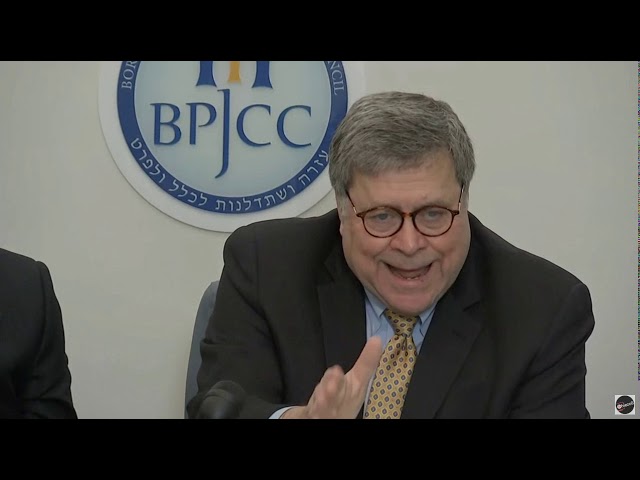 Watch AG Barr and US Attorney Donoghue Meet With Jewish Leaders In Boro Park, Brooklyn 1-28-2020 on YouTube.