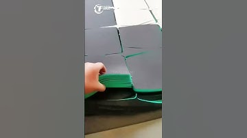 This is how to cut foam! The cutting efficiency of the cutting machine is amazing#fabriccutting