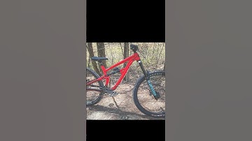 DIY spray painted my mountain bike…Twice #mtb #downhill #mountainbike