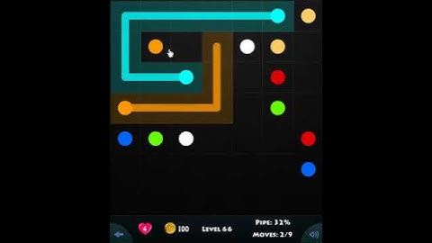 FLOW GAME ON FACEBOOK - LEVEL 66 BEGINNERS PACK