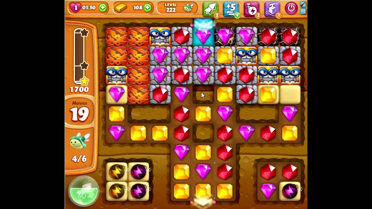 Diamond Digger Saga level 222 😈